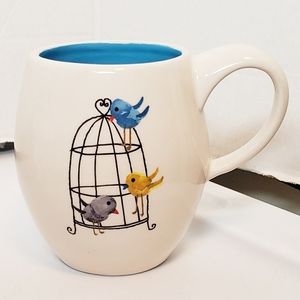 Rare Magenta Exclusive Lollibird Birdcage Coffee Mug